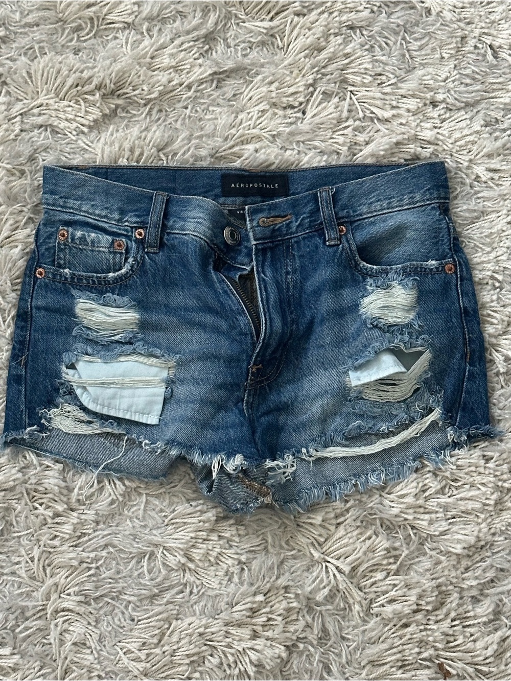 Jean shorts dark wash